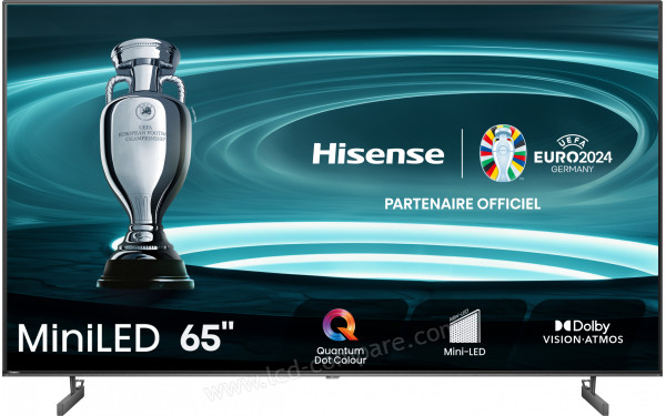 HISENSE 65U6NQ - Vue de face