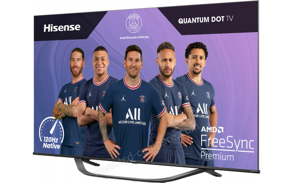 HISENSE 65U72HQ - Vue 3/4 droite