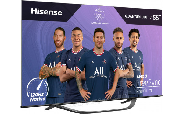 HISENSE 65U77HQ - Vue 3/4 gauche