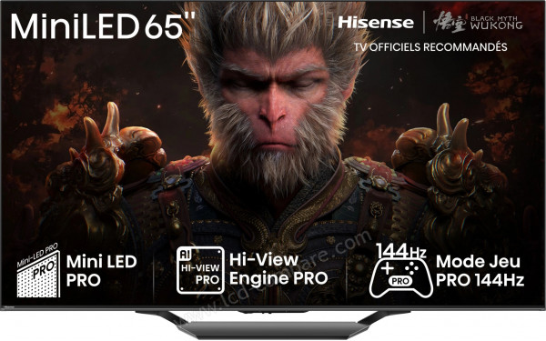 HISENSE 65U7NQ - Vue de face