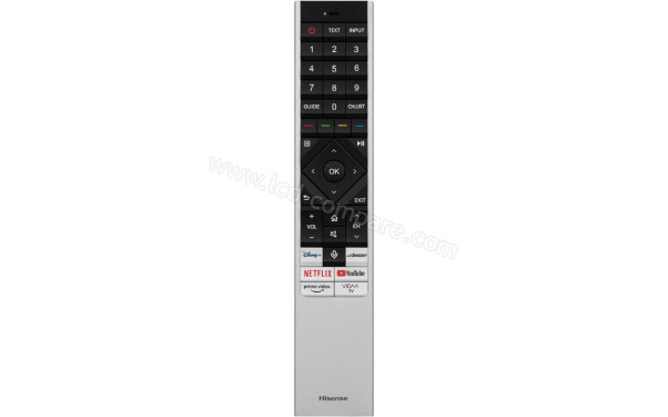 HISENSE 65U8KQ - T&eacute;l&eacute;commande