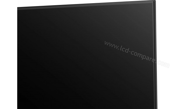 HISENSE 75E6NT - Zoom sur le coin sup&eacute;rieur droit