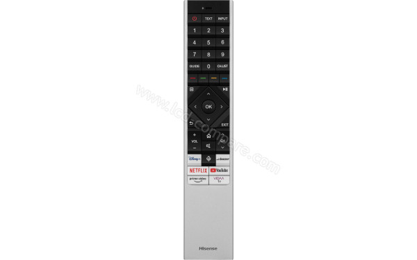 HISENSE 75U7KQ - T&eacute;l&eacute;commande