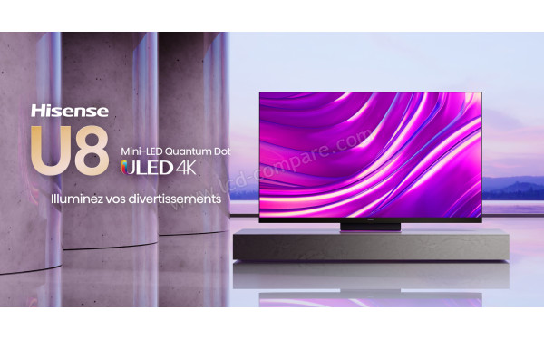 HISENSE 75U8HQ - Mise en situation