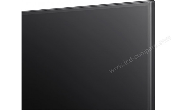 HISENSE 75U8KQ - Zoom sur le coin sup&eacute;rieur droit