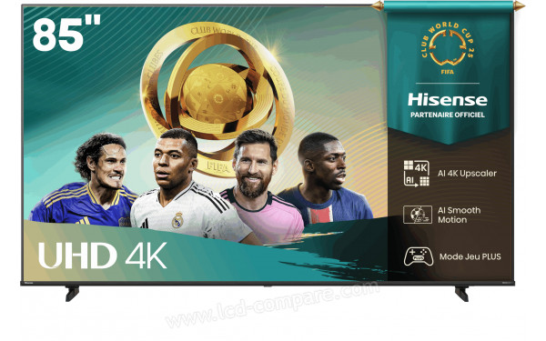 HISENSE 85A69Q - Vue de face