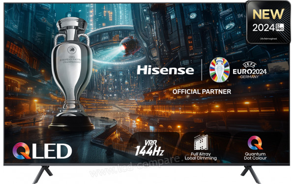 HISENSE 85E7NQ PRO - Vue de face