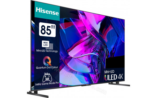 HISENSE 85U7KQ - Vue 3/4 gauche