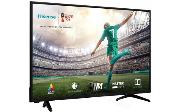 HISENSE H43A5600 - Vue 3/4 gauche