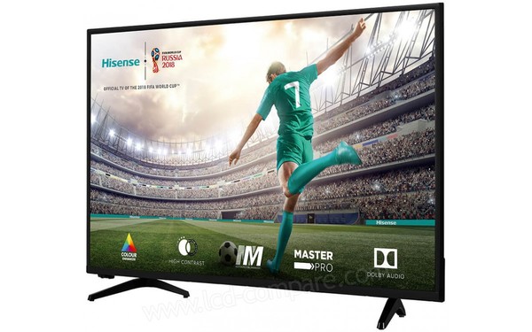 HISENSE H43A5600 - Vue 3/4 droite