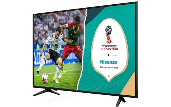 HISENSE H43AE6000 - Vue 3/4 gauche