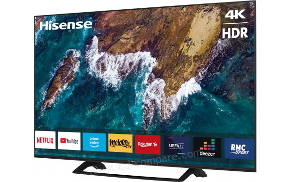 HISENSE 55A7300F - Vue 3/4 droite