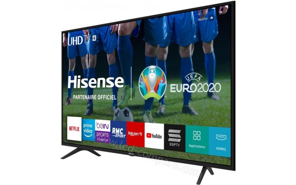HISENSE H55BE7000 - Vue 3/4 droite