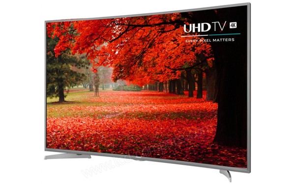 HISENSE H55N6600 - Vue 3/4 droite