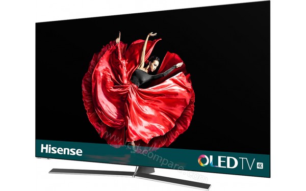 HISENSE H55O8B - Vue 3/4 droite