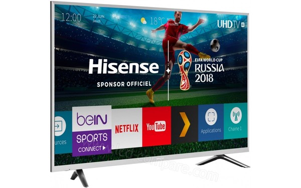 HISENSE H65NEC5650 - Vue 3/4 gauche