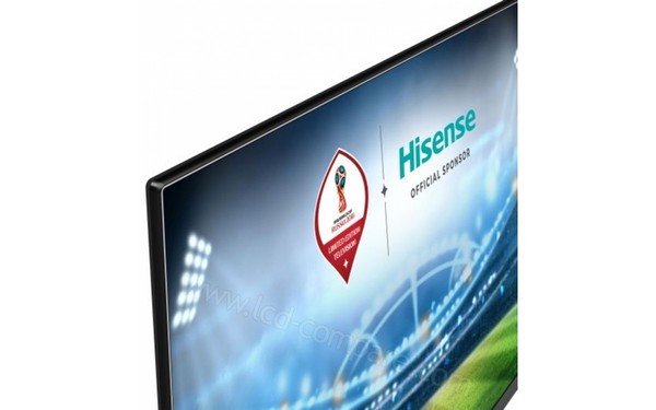 HISENSE H65U9A - Zoom sur le haut de l'&eacute;cran gauche