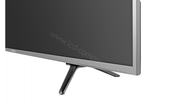 HISENSE H75N6800 - Zoom sur le coin inf&eacute;rieur droit