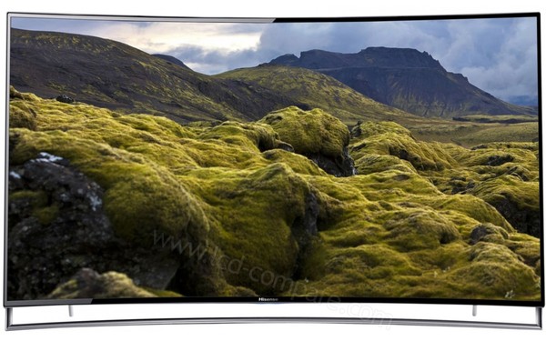 HISENSE LTDN65XT910XWTSEU3D - Vue de face (cr&eacute;dit : Boulanger)