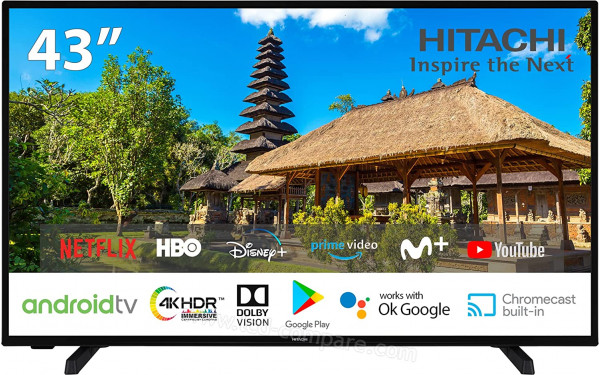 HITACHI 43HAK5450 - Vue de face