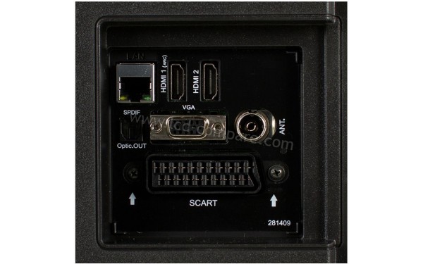 HITACHI 49HK5000 - Connectiques