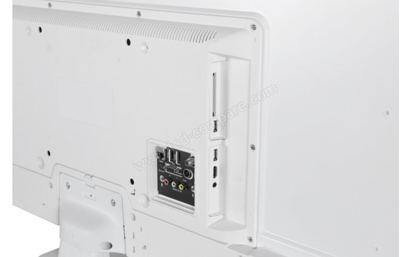 HITACHI 55HK6100W - Vue 3/4 arri&egrave;re