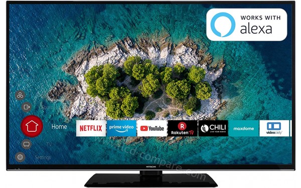 HITACHI U49K6000 - Vue de face