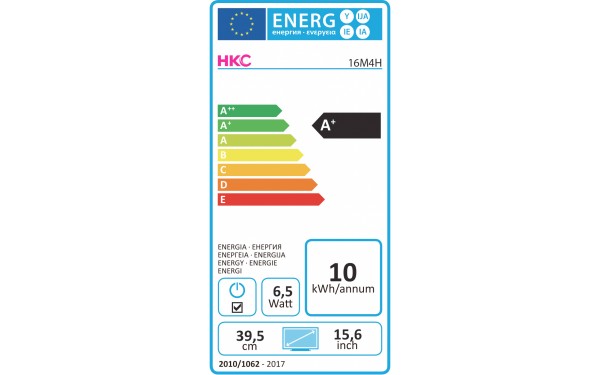 HKC 16M4H - &Eacute;tiquette &eacute;nergie