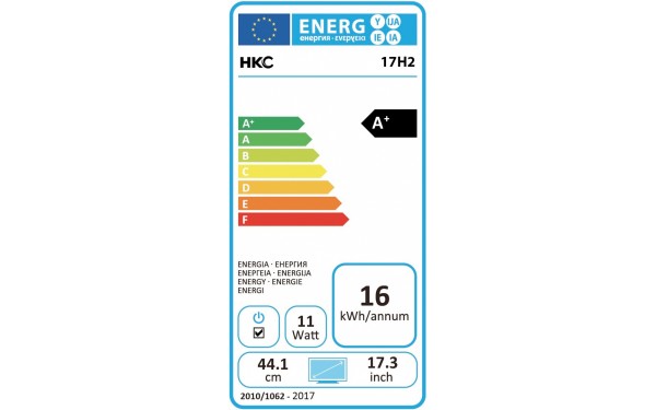HKC 17H2 - &Eacute;tiquette &eacute;nergie