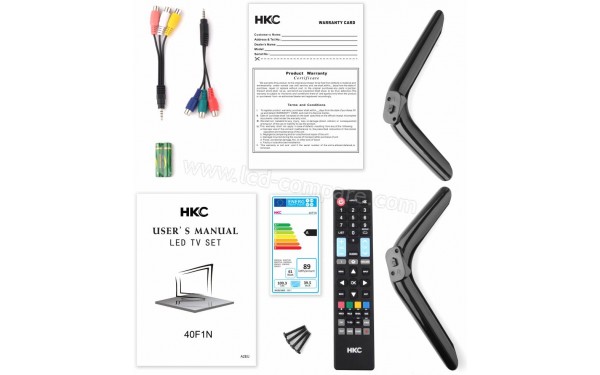 HKC 40F1-A2EU - Accessoires