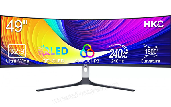HKC GS49UK - Vue de face