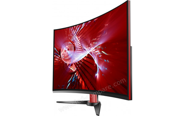 HKC M27G2 - Vue 3/4 droite