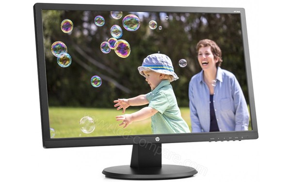 HEWLETT PACKARD HP 24uh - Vue 3/4 gauche