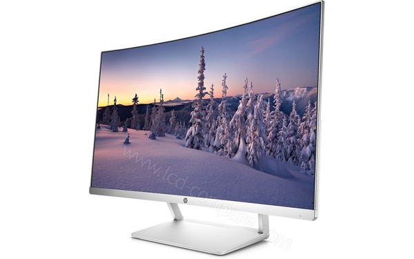 HEWLETT PACKARD HP 27 Curved Display - Vue 3/4 droite 2