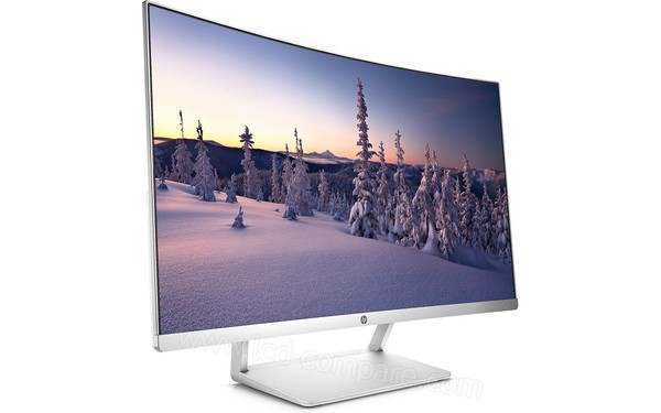 HEWLETT PACKARD HP 27 Curved Display - Vue 3/4 gauche 2