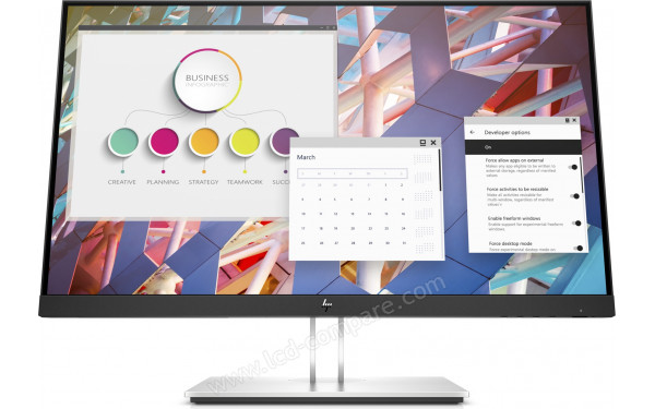 HEWLETT PACKARD HP E24 G4 - Vue de face