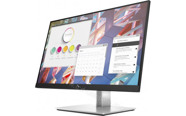 HEWLETT PACKARD HP E24 G4 - Vue 3/4 droite