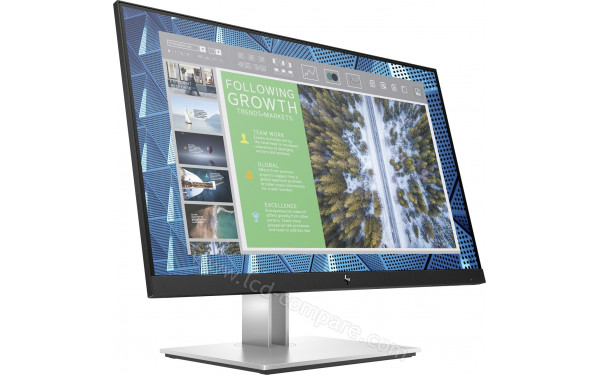 HEWLETT PACKARD HP E24q G4 - Vue 3/4 gauche