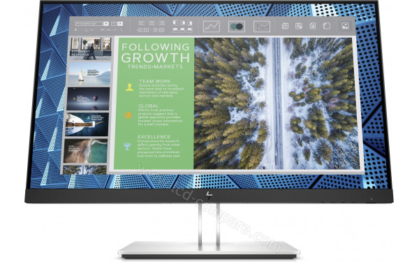 HEWLETT PACKARD HP E24q G4 - Vue de face