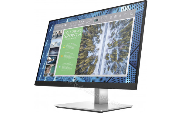 HEWLETT PACKARD HP E24q G4 - Vue 3/4 droite