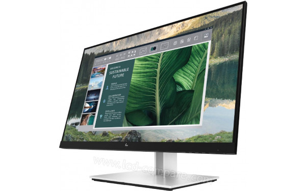 HEWLETT PACKARD HP E24u G4 - Vue 3/4 droite