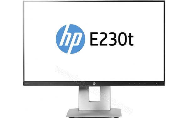 HEWLETT PACKARD HP EliteDisplay E230t - Vue de face