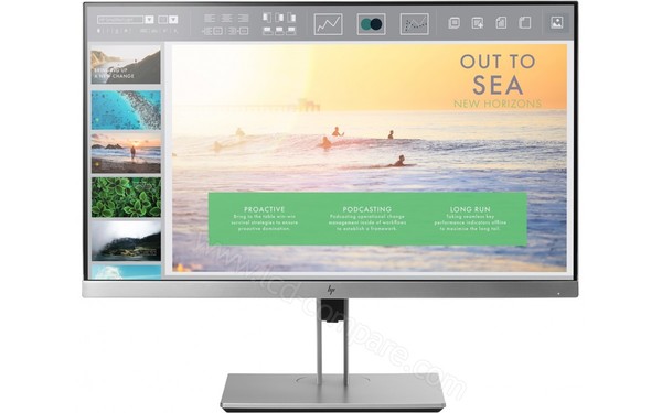 HEWLETT PACKARD HP EliteDisplay E233 - Vue de face