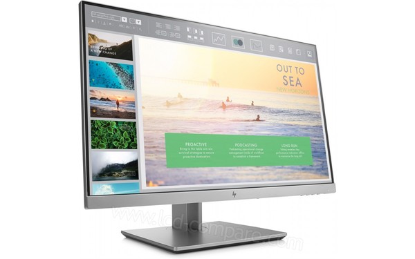 HEWLETT PACKARD HP EliteDisplay E233 - Vue 3/4 gauche