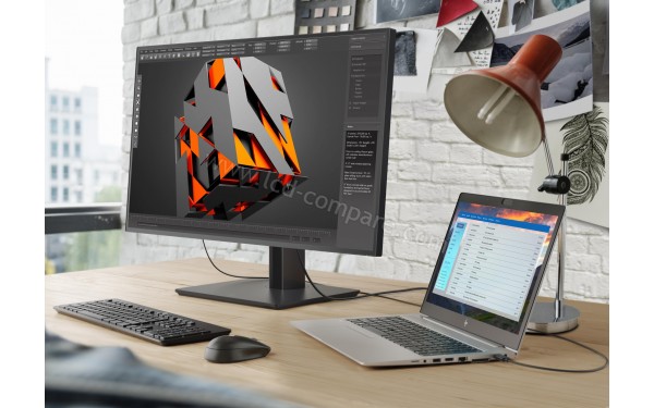 HEWLETT PACKARD HP EliteDisplay E243d - Mise en situation