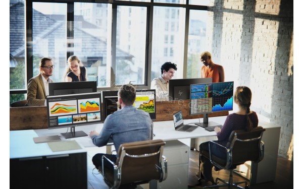 HEWLETT PACKARD HP EliteDisplay E243d - Mise en situation