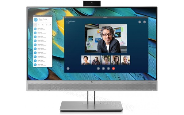 HEWLETT PACKARD HP EliteDisplay E243m - Vue de face