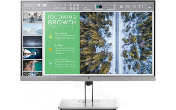 HEWLETT PACKARD HP EliteDisplay E243 - Vue de face
