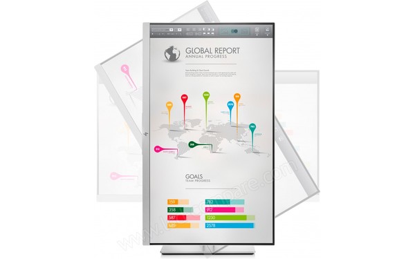 HEWLETT PACKARD HP EliteDisplay E273q - Mode portrait