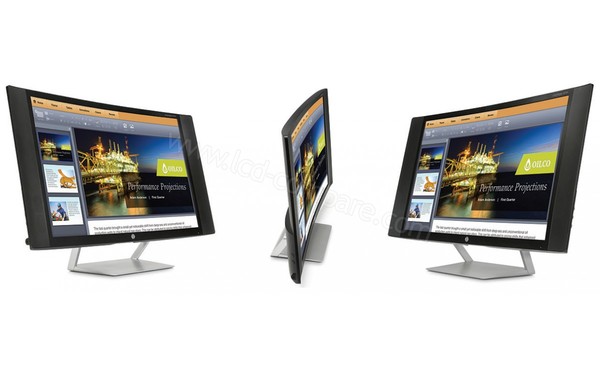 HEWLETT PACKARD HP EliteDisplay S270c - Vue multiple